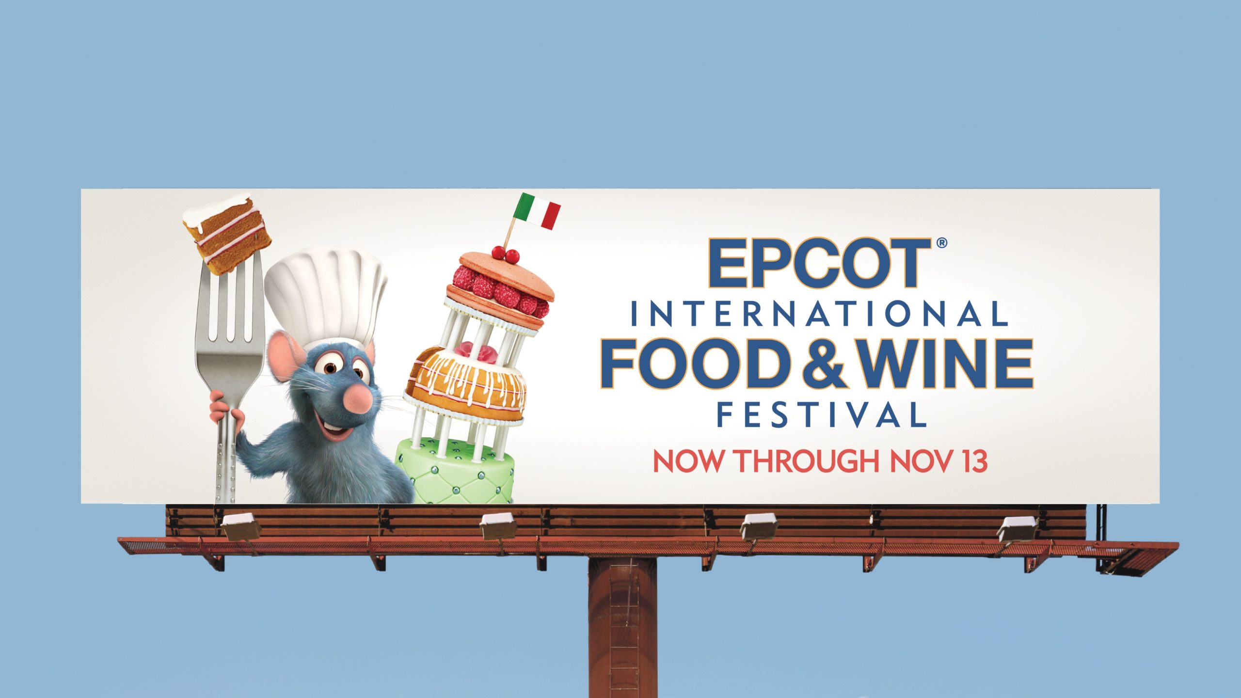 Epcot Food & Wine Billboard Feature